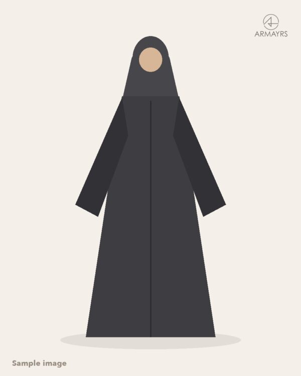 Armayrs Abaya Charcoal (sample image)