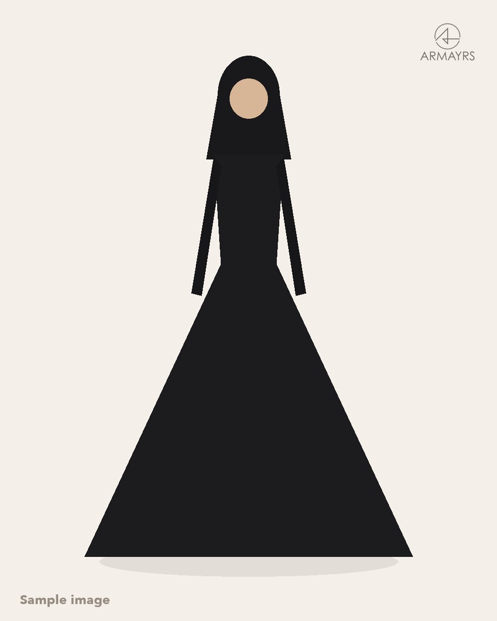 Armayrs Gown Black (sample image)